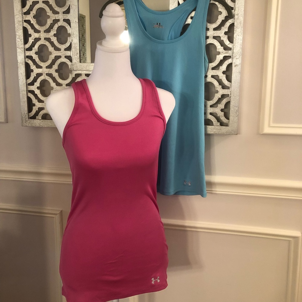 Set of 2 Under Armour racer back tanks